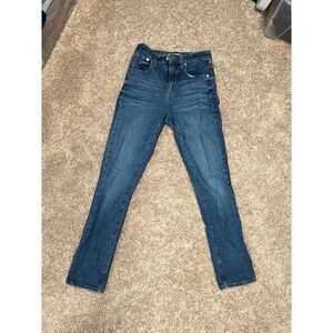 Madewell the high-rise slim boy jean size 23